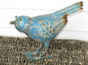 Pair of Large Metal Birds